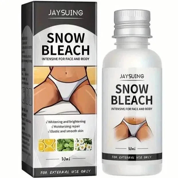 Intensive Brightening & Nourishing Skin Cream - Snow Bleach Whitening Formula for Underarms & Thighs - A-1 Thread Vault
