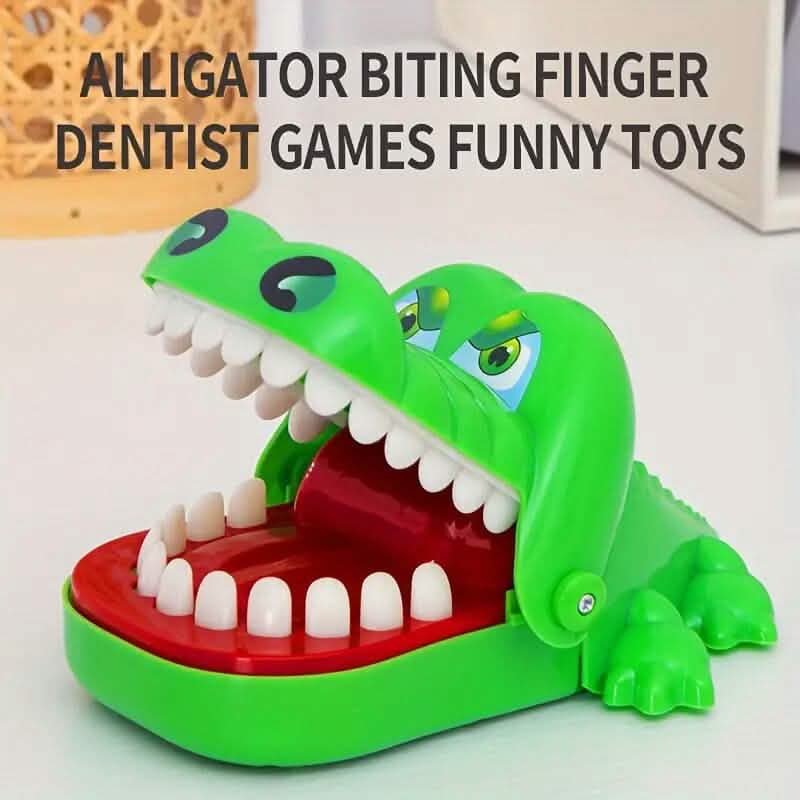 Interactive Crocodile Finger Biting Toy - A-1 Thread Vault
