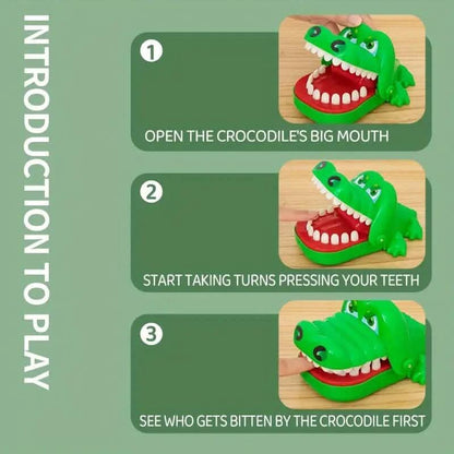 Interactive Crocodile Finger Biting Toy - A-1 Thread Vault
