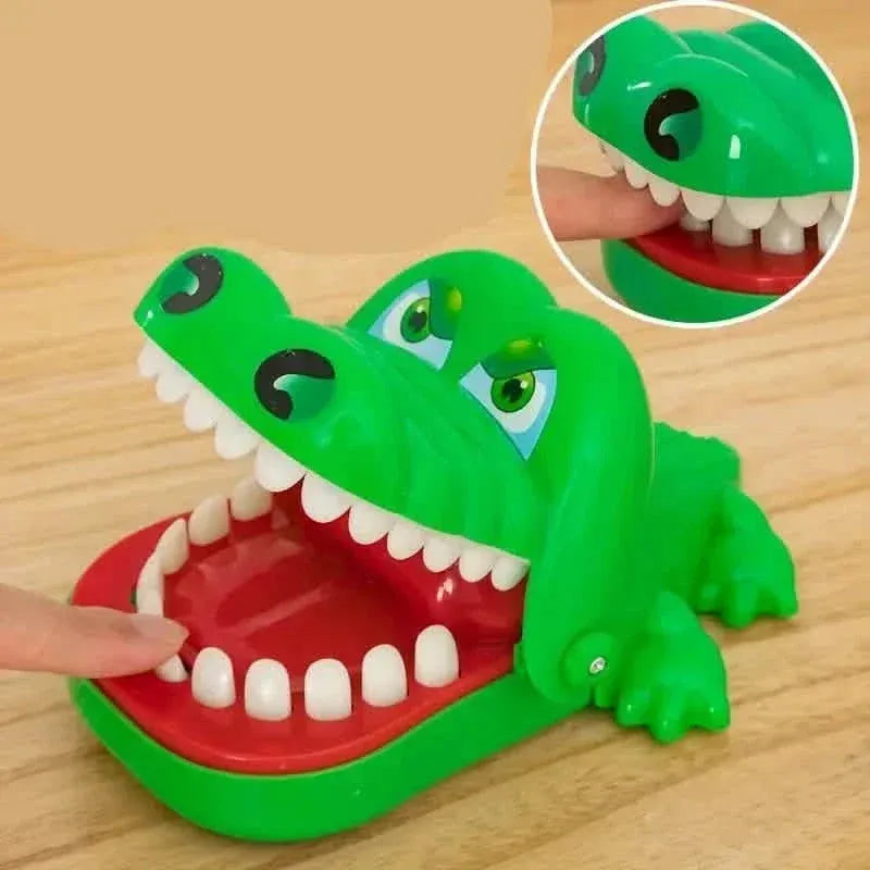 Interactive Crocodile Finger Biting Toy - A-1 Thread Vault