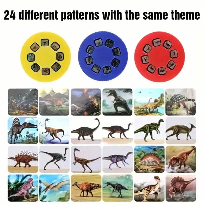Interactive Dinosaur Projection Lamp Fun and Educational Toy - A-1 Thread Vault