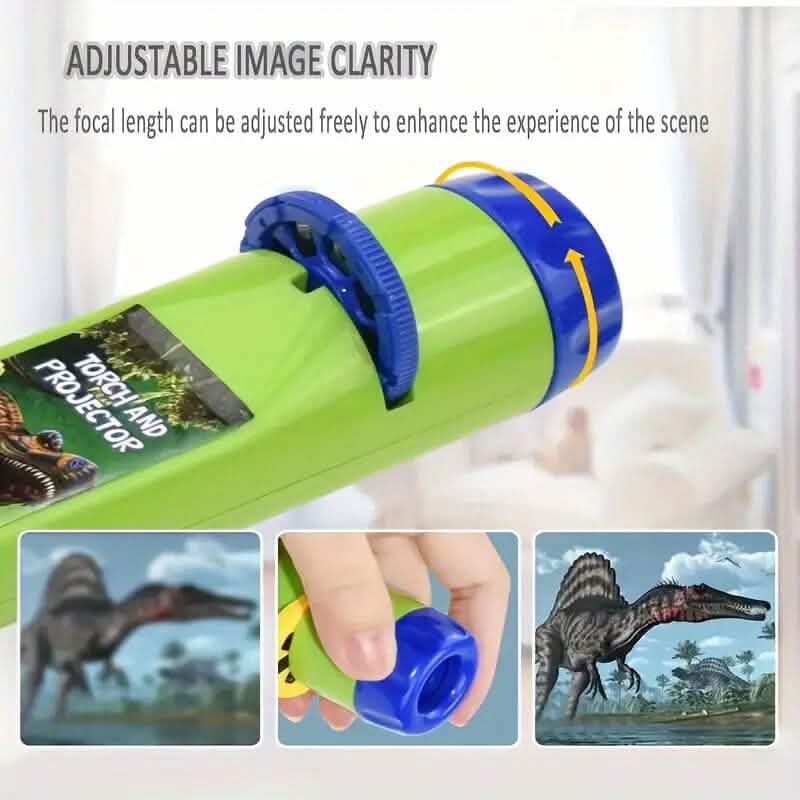 Interactive Dinosaur Projection Lamp Fun and Educational Toy - A-1 Thread Vault