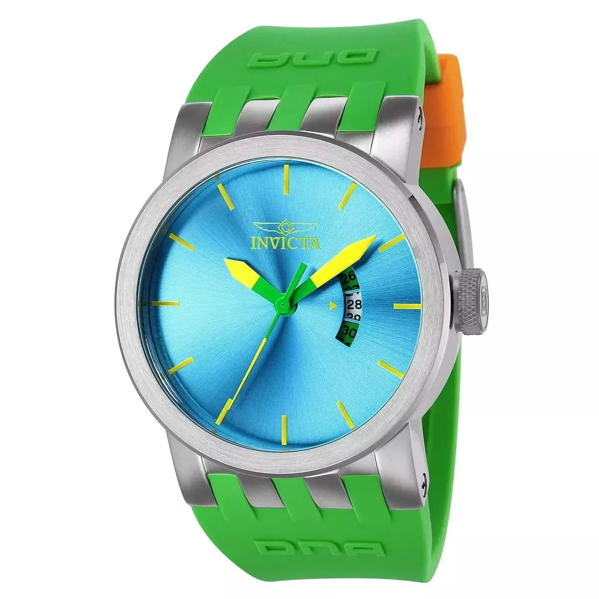 Invicta 46mm DNA Puppy Edition Quartz Date Silicone Strap Watch - A-1 Thread Vault