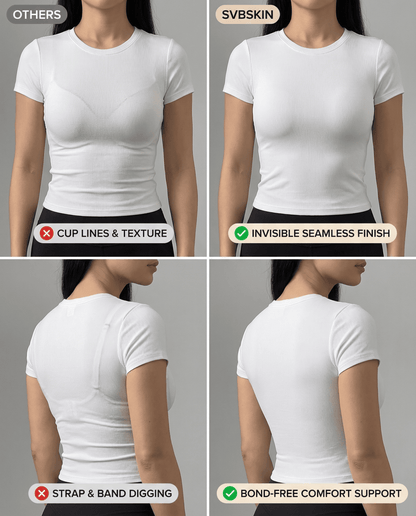 INVISIBLE JellyLift Bra - Seamless Wire-free - A-1 Thread Vault