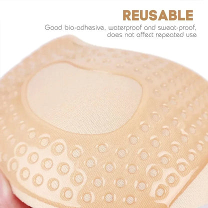 Invisible Push Up Bra for Women Backless Strapless Bra Seamless Front Closure Bralette Underwear Silicone Self-Adhesive Bra Pad - A-1 Thread Vault