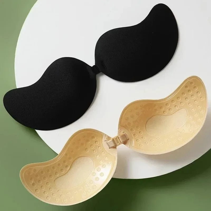 Invisible Strapless Adhesive Stick Bra Strapless Push Up Bras Women Lingerie Seamless Silicone Nipple Covers Bralette Underwear - A-1 Thread Vault