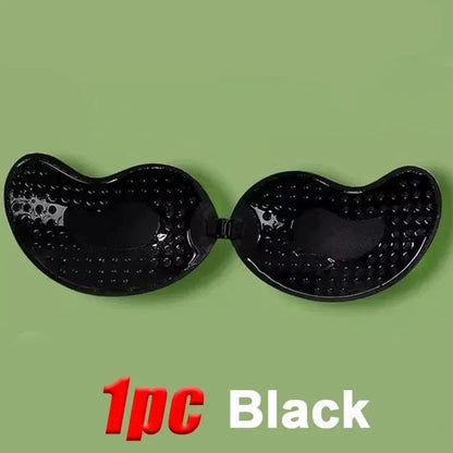 Invisible Strapless Adhesive Stick Bra Strapless Push Up Bras Women Lingerie Seamless Silicone Nipple Covers Bralette Underwear - A-1 Thread Vault