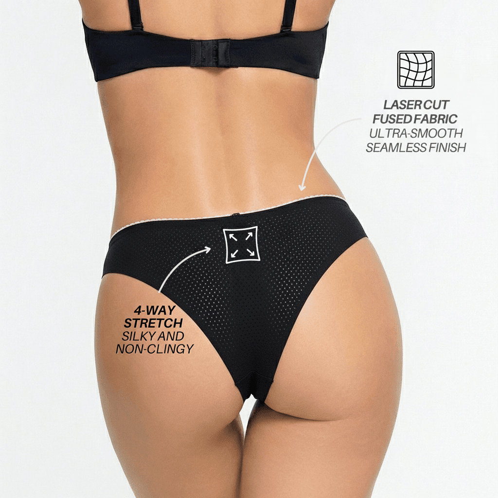 INVISIBLE SVBZERO™ Thong - Seamless Camel Toe-Proof - A-1 Thread Vault