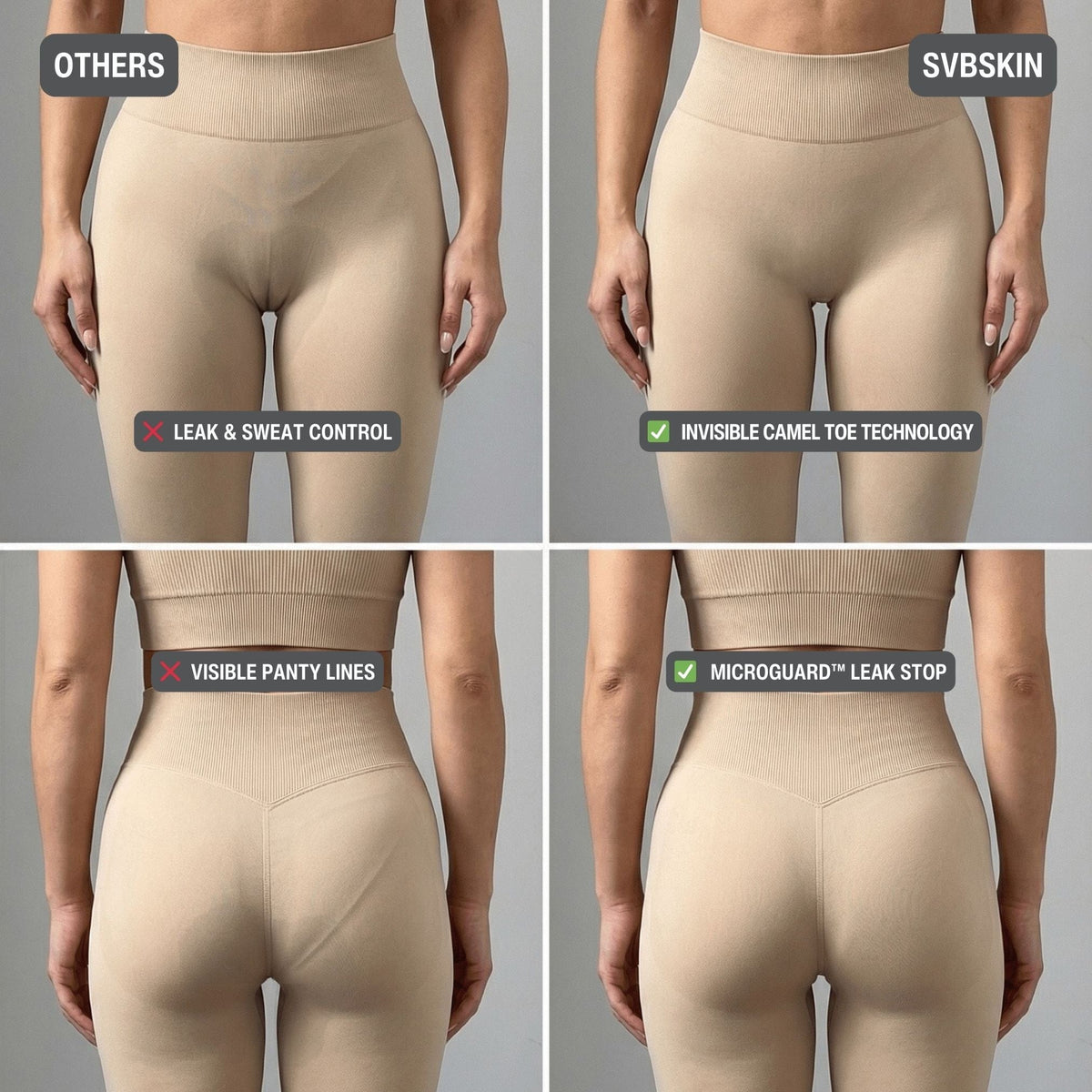 INVISIBLE SVBZERO™ Thong - Seamless Camel Toe-Proof - A-1 Thread Vault