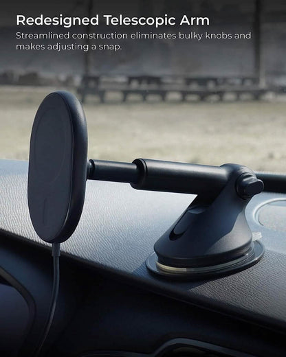 iOttie Velox MagSafe Compatible Magnetic Wireless Dashboard - A-1 Thread Vault
