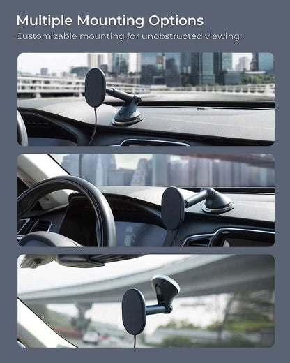 iOttie Velox MagSafe Compatible Magnetic Wireless Dashboard - A-1 Thread Vault