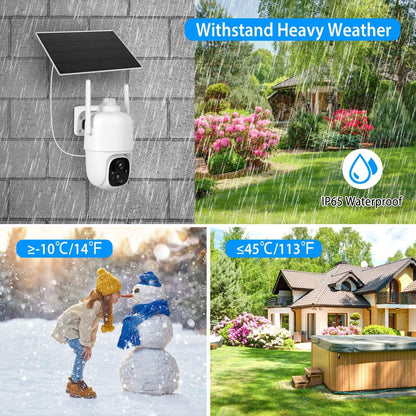 IP65 Solar Wireless Security Camera - A-1 Thread Vault