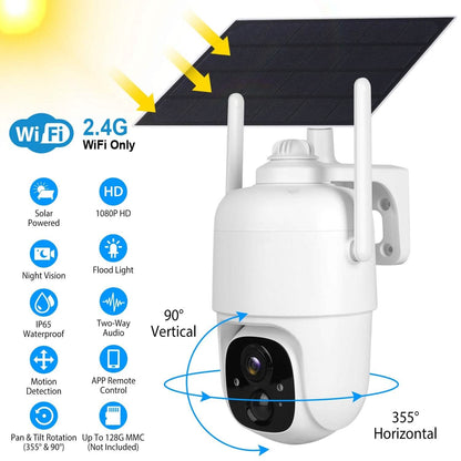 IP65 Solar Wireless Security Camera - A-1 Thread Vault