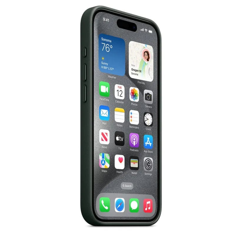 iPhone 15 Leather Case with MagSafe - A-1 Thread Vault