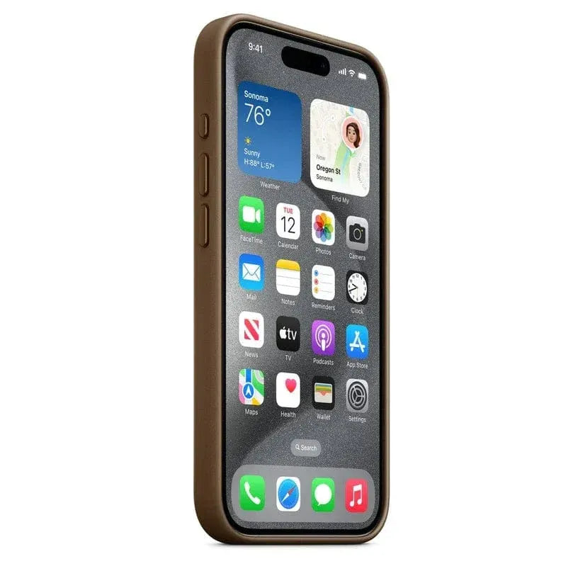 iPhone 15 Leather Case with MagSafe - A-1 Thread Vault