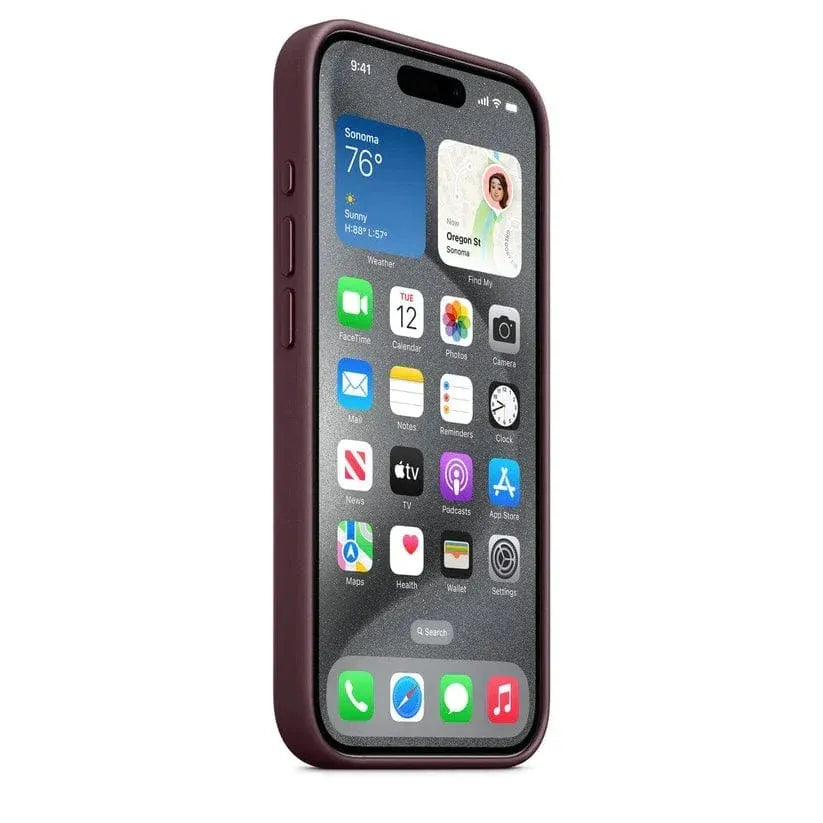 iPhone 15 Leather Case with MagSafe - A-1 Thread Vault