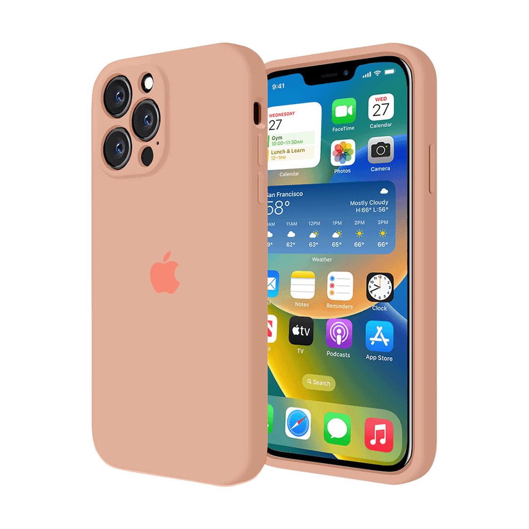 iPhone Camera Protection Silicone Case (Begonia) - A-1 Thread Vault