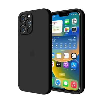 iPhone Camera Protection Silicone Case (Black) - A-1 Thread Vault
