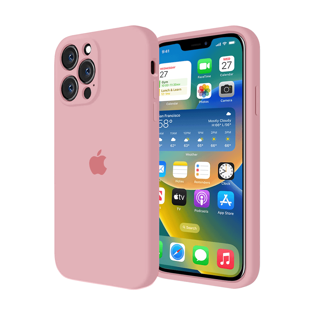 iPhone Camera Protection Silicone Case (Candy Pink) - A-1 Thread Vault