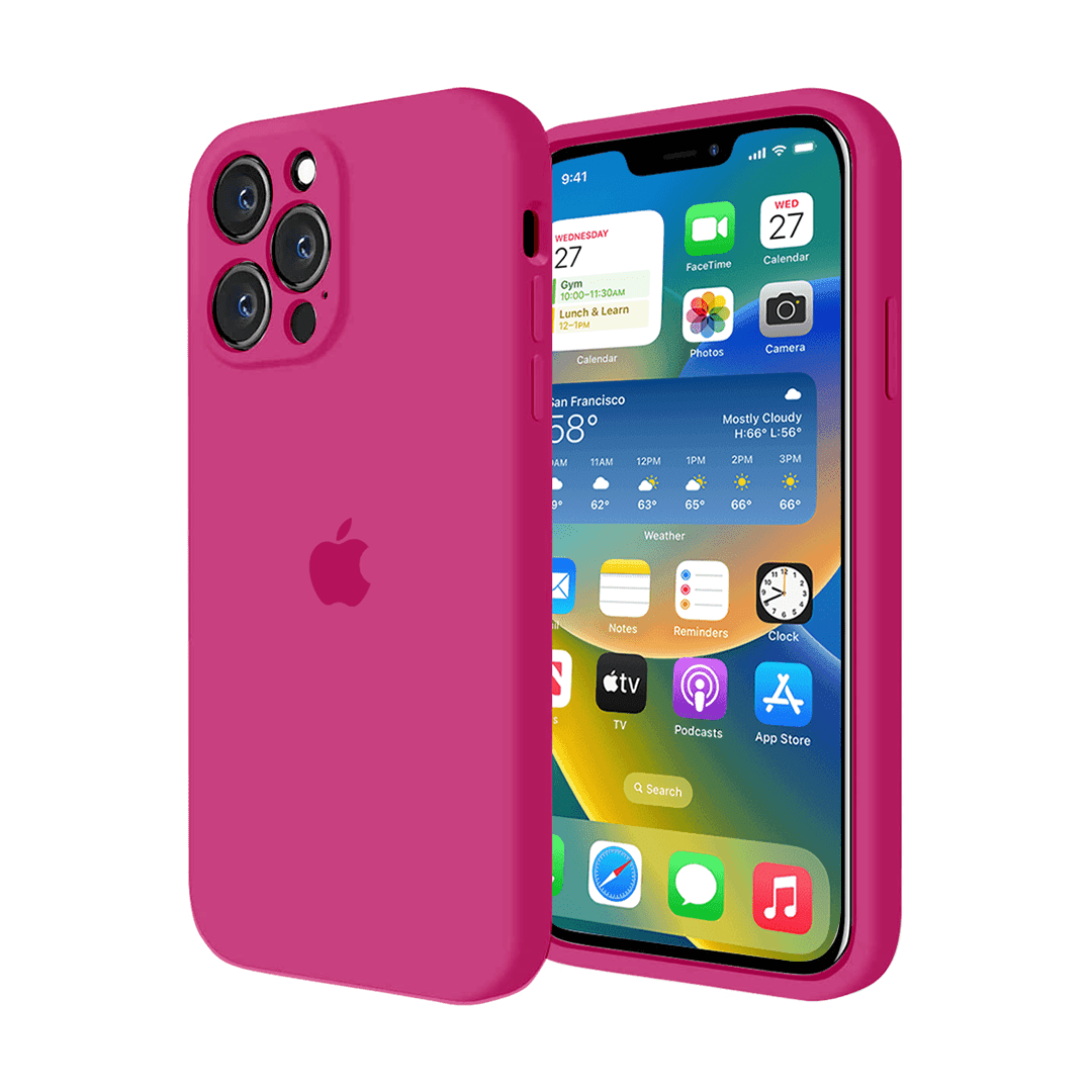 iPhone Camera Protection Silicone Case (Dragon Fruit) - A-1 Thread Vault