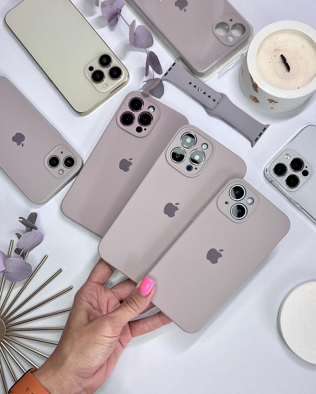 iPhone Camera Protection Silicone Case (Lavender) - A-1 Thread Vault