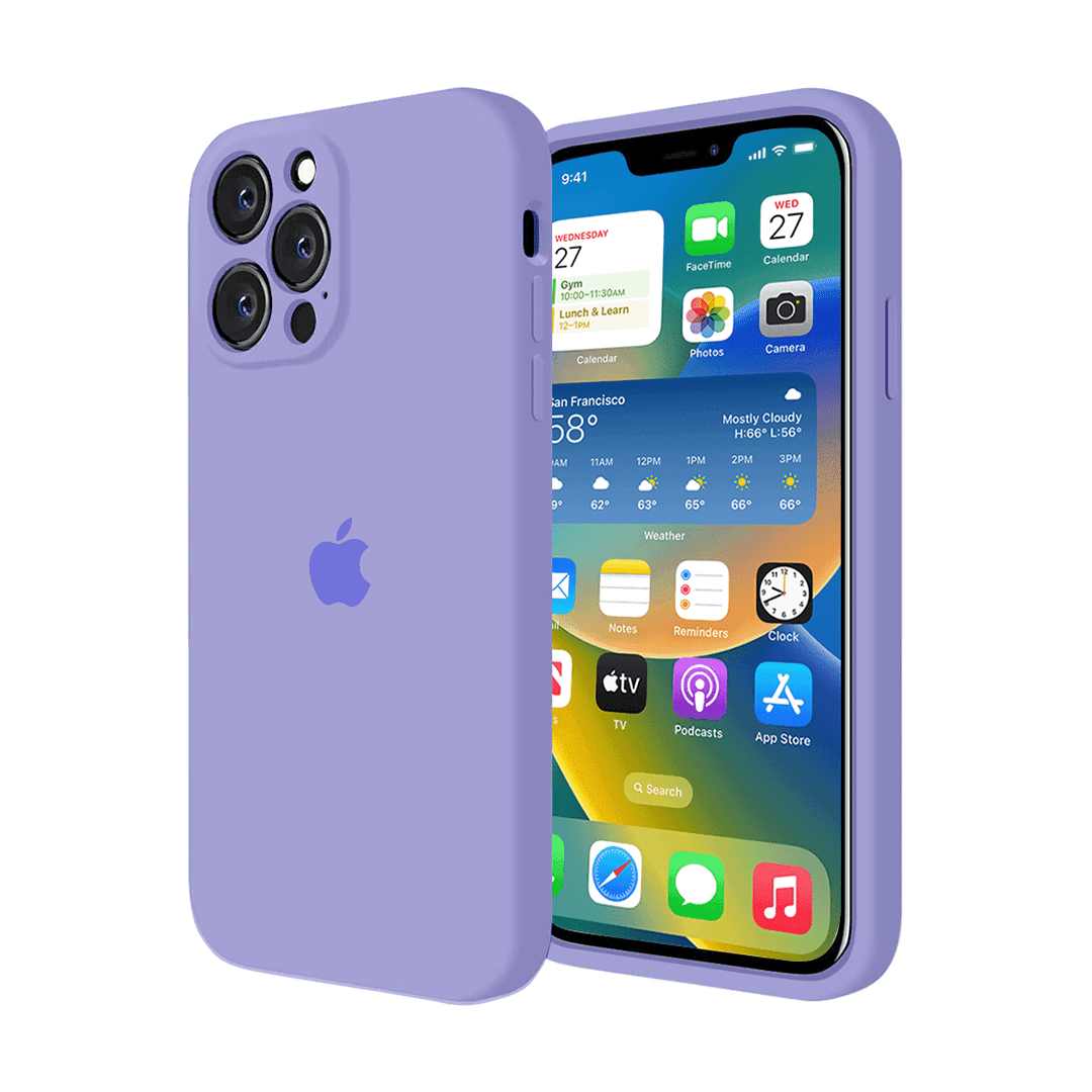 iPhone Camera Protection Silicone Case (Lilac) - A-1 Thread Vault
