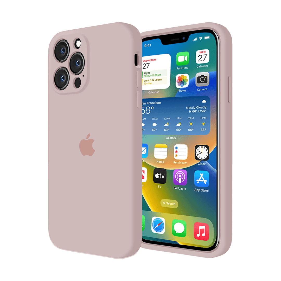 iPhone Camera Protection Silicone Case (Pink Sand) - A-1 Thread Vault