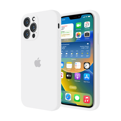 iPhone Camera Protection Silicone Case (White) - A-1 Thread Vault