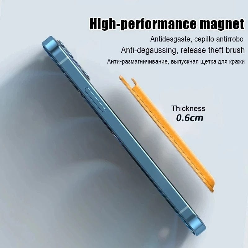 iPhone Leather Wallet with MagSafe - A-1 Thread Vault