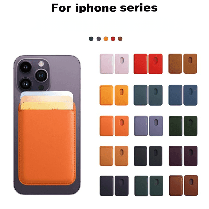 iPhone Leather Wallet with MagSafe - A-1 Thread Vault