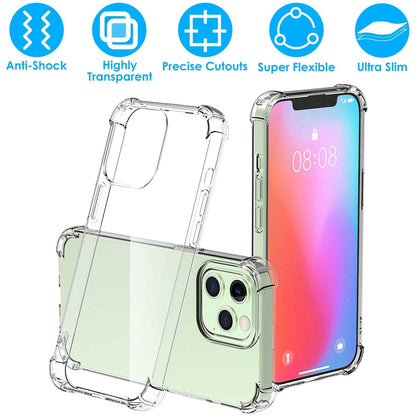 iPhone Shockproof Clear Phone Case Soft TPU - A-1 Thread Vault