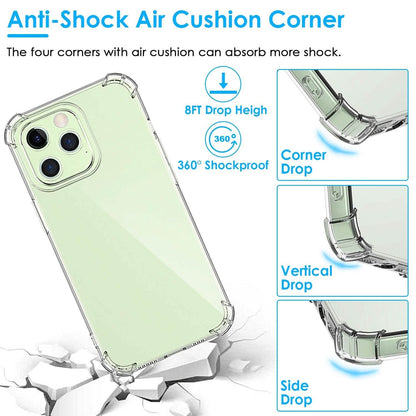 iPhone Shockproof Clear Phone Case Soft TPU - A-1 Thread Vault
