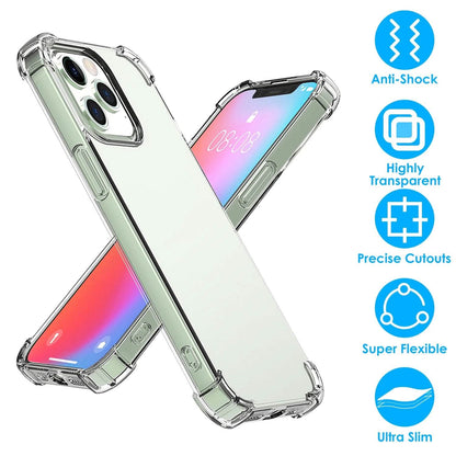 iPhone Shockproof Clear Phone Case Soft TPU - A-1 Thread Vault