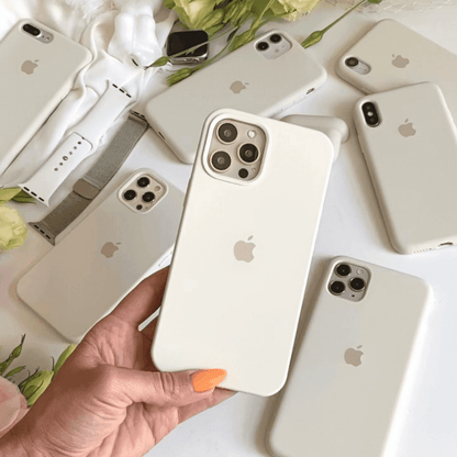 iPhone Silicone Case (Antique White) - A-1 Thread Vault