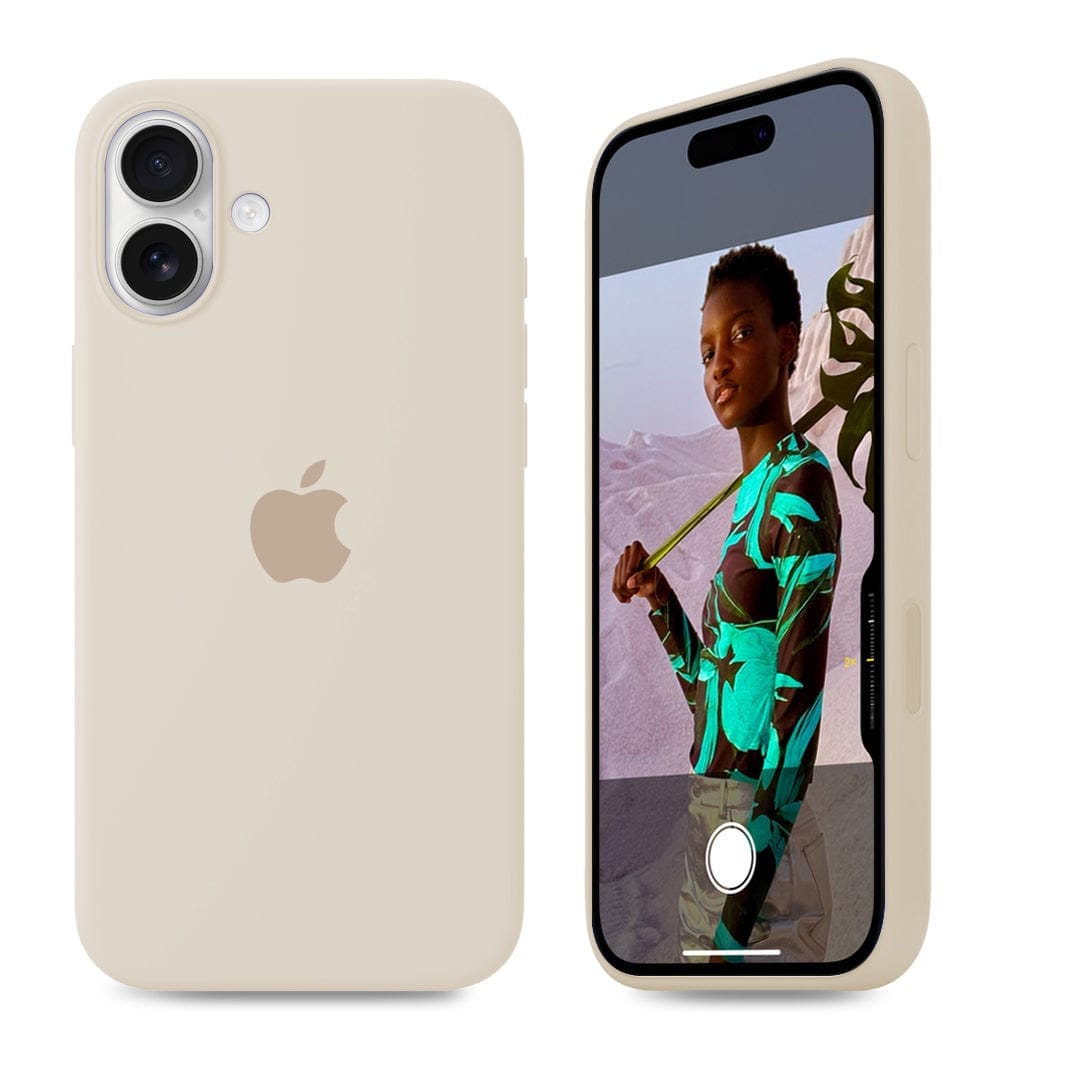iPhone Silicone Case (Antique White) - A-1 Thread Vault