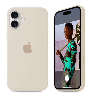iPhone Silicone Case (Antique White) - A-1 Thread Vault