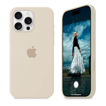 iPhone Silicone Case (Antique White) - A-1 Thread Vault