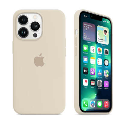 iPhone Silicone Case (Antique White) - A-1 Thread Vault