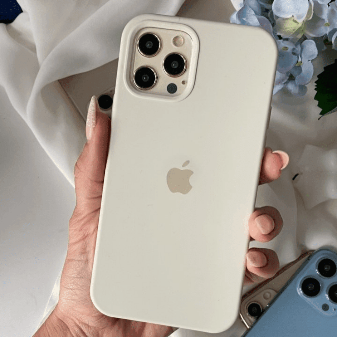 iPhone Silicone Case (Antique White) - A-1 Thread Vault