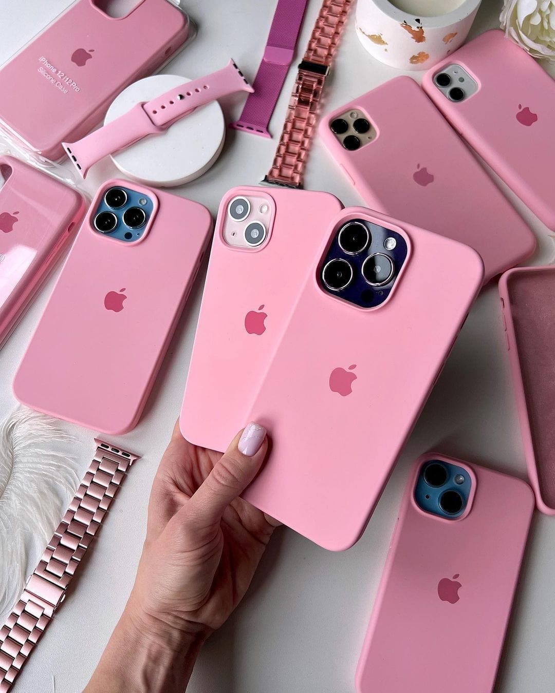 iPhone Silicone Case (Candy Pink) - A-1 Thread Vault