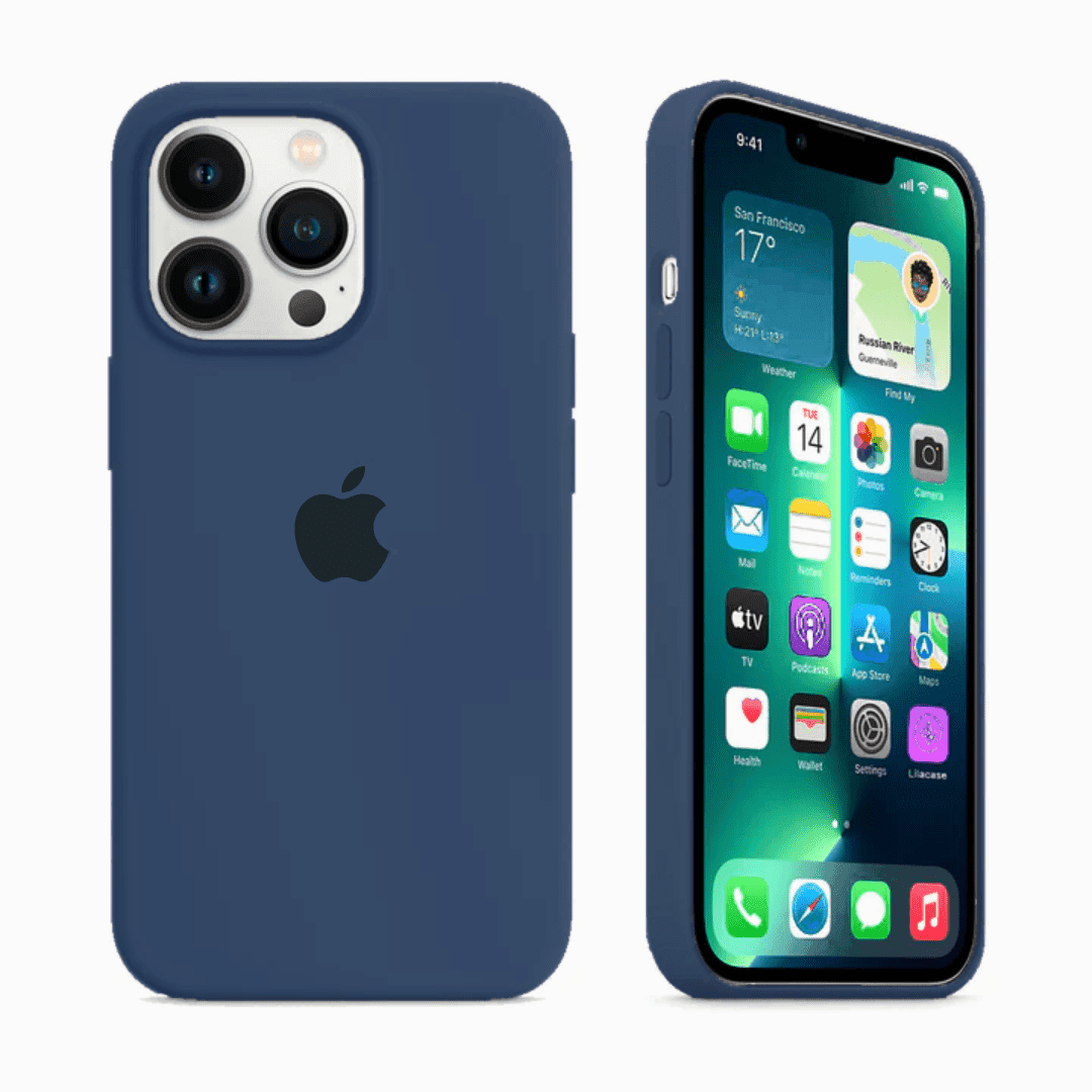 iPhone Silicone Case (Cobalt Blue) - A-1 Thread Vault