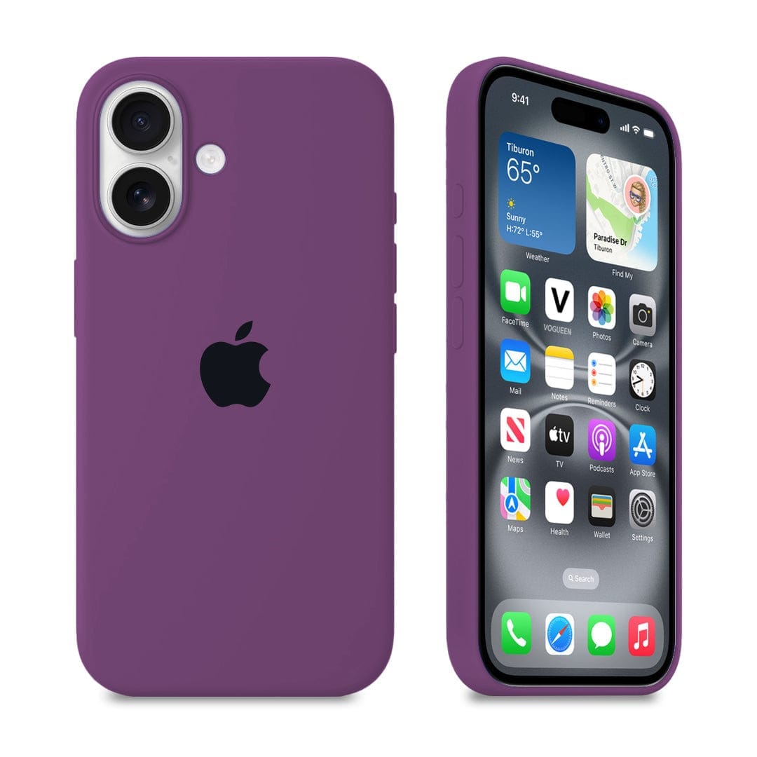 iPhone Silicone Case (Eggplant) - A-1 Thread Vault