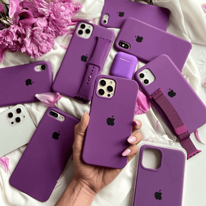 iPhone Silicone Case (Eggplant) - A-1 Thread Vault