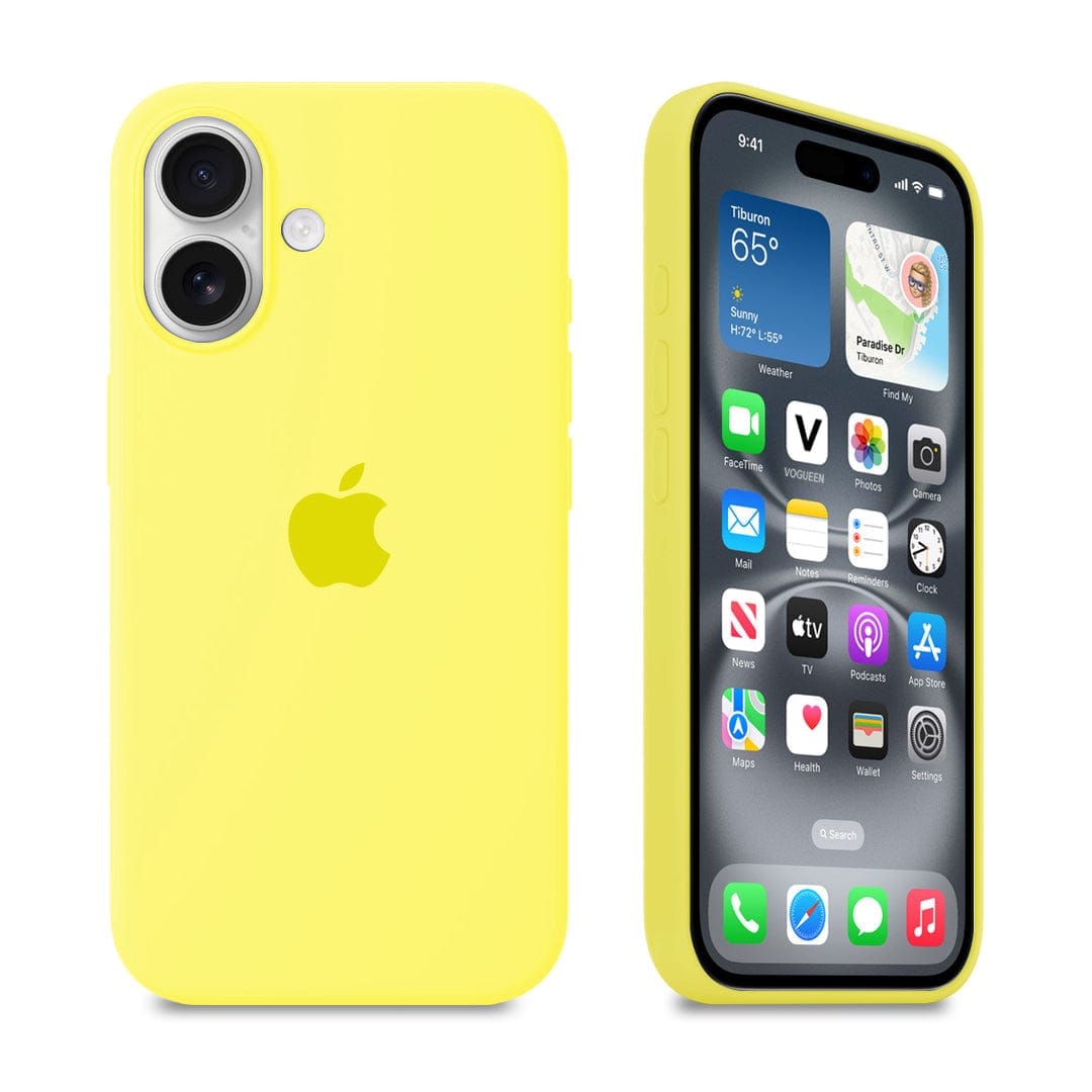 iPhone Silicone Case (Flash Yellow) - A-1 Thread Vault