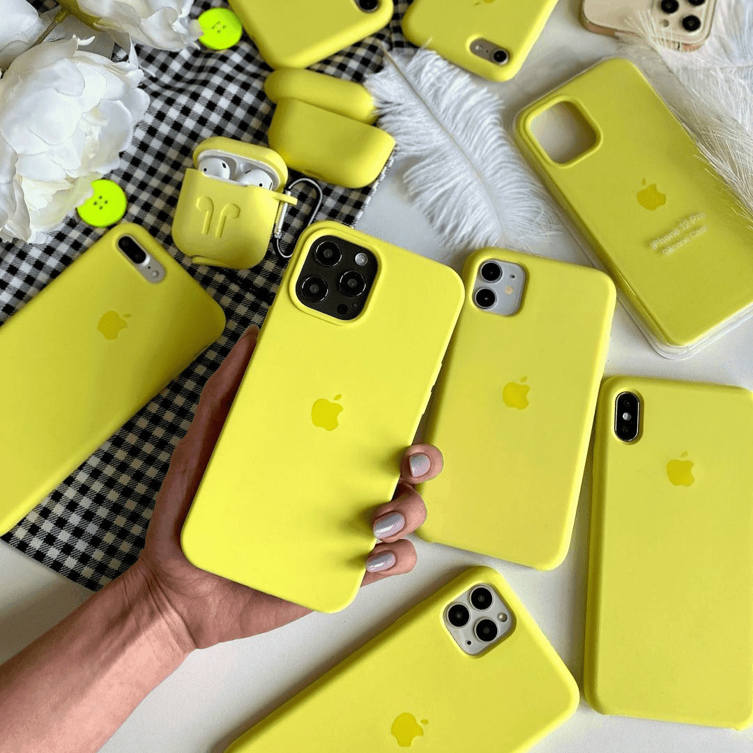 iPhone Silicone Case (Flash Yellow) - A-1 Thread Vault