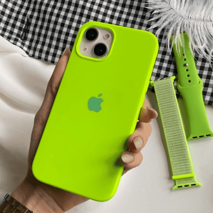 iPhone Silicone Case (Fluorescent Green) - A-1 Thread Vault