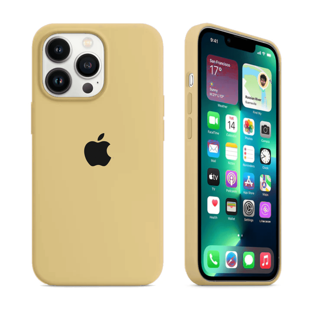 iPhone Silicone Case (Golden) - A-1 Thread Vault
