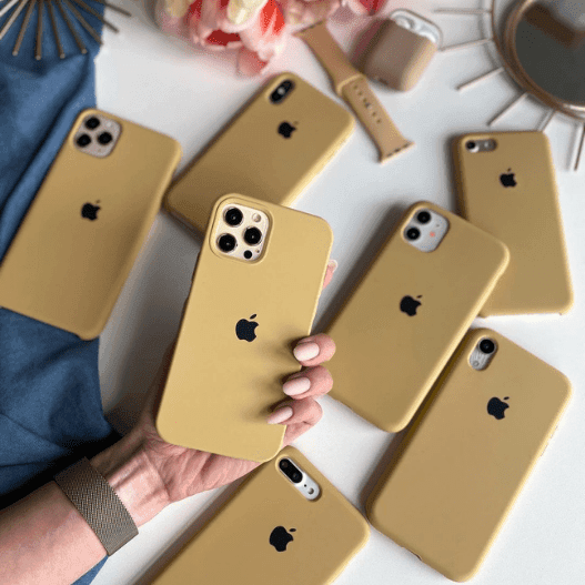 iPhone Silicone Case (Golden) - A-1 Thread Vault