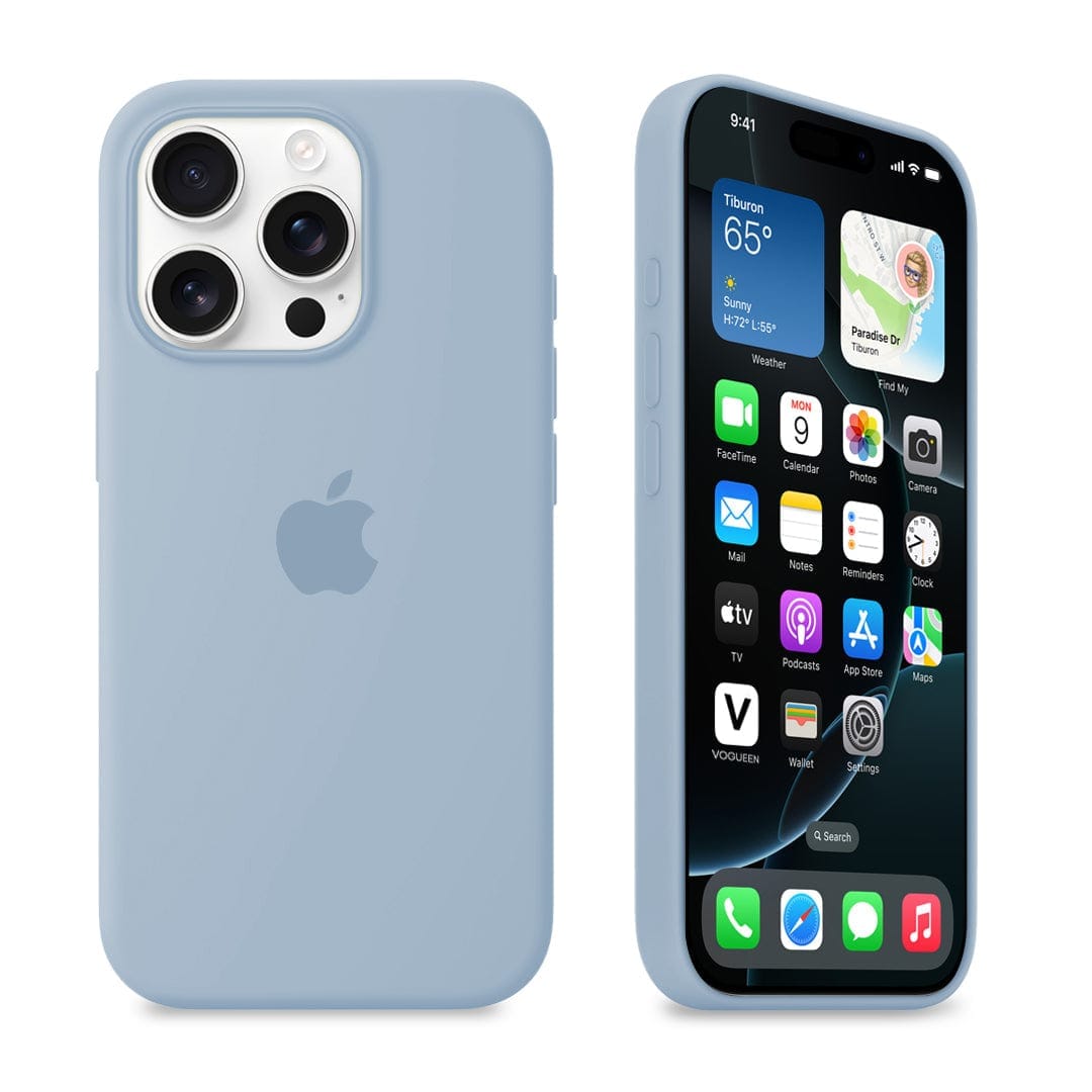 iPhone Silicone Case (Grey Blue) - A-1 Thread Vault