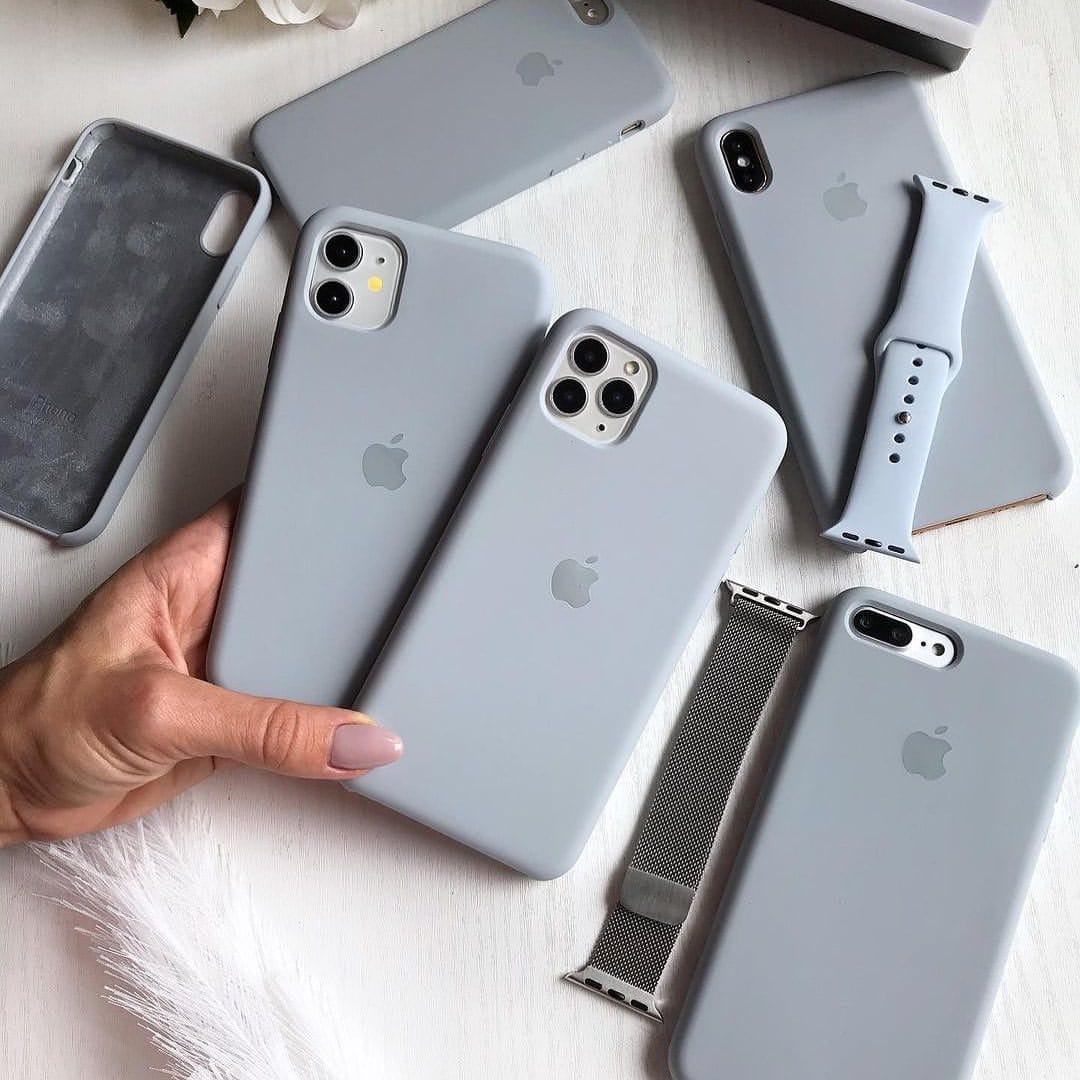 iPhone Silicone Case (Grey Blue) - A-1 Thread Vault